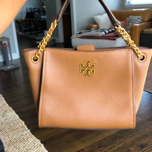 NEW! Tory Burch Small Saddle Tote
